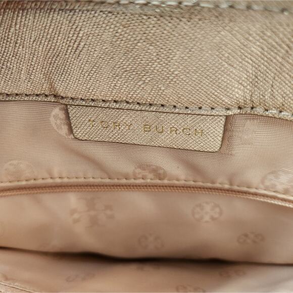 Tory Burch York Buckle Natural Straw Tote Shoulder Bag - Picture 8 of 13